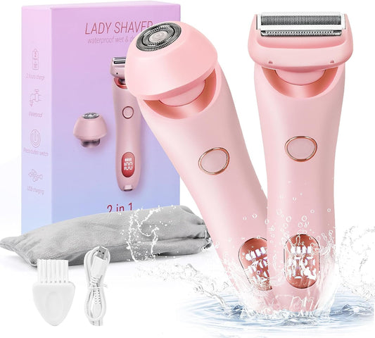 جهاز إزالة شعر الجسم ٢ في ١